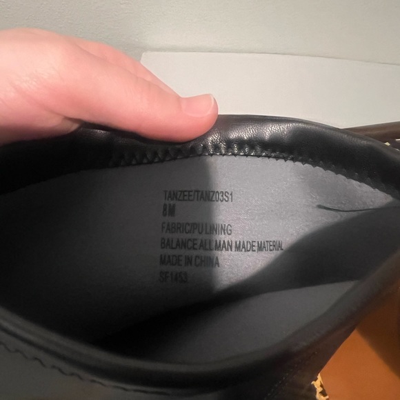 Steve Madden Tanzee Black Tall Knee High Block Heel Boots Size 8 - Picture 5 of 12